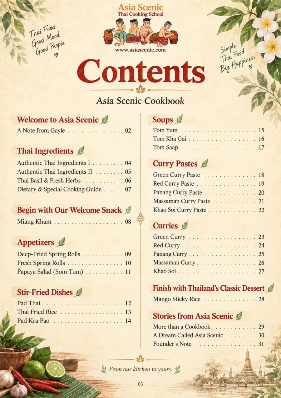 Asia Scenic Digital Cookbook, preview page 3